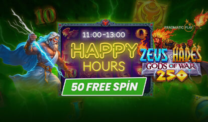 ÖĞLEN 50 FREE SPİN YAKALA